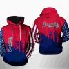 Atlanta Braves Team US Pullover Hoodie