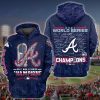 Atlanta Braves The 2021 World Series champions Zip Up Hoodie