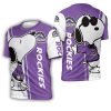 Colorado Rockies Snoopy Lover T-Shirt