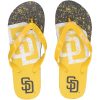 San Diego Padres Big Logo Flip Flops