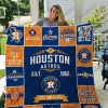 Houston Astros EST 1962 Quilt Blanket