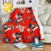 Houston Astros Mickey Plays Fleece Blanket