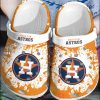 Houston Astros Orange White Crocs