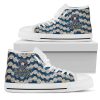 Houston Astros Wave Of Ball High Top Shoes