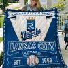 Kansas City Royals Quilt Blanket V6