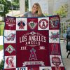 Los Angeles Angels Quilt Blanket V5