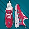 Los Angeles Angels Red Max Soul Shoes