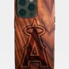 Los Angeles Angels Wood Design Phone Case