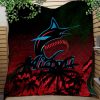 Miami Marlins Quilt Blanket V12