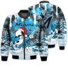 Miami Marlins Snoopy Dabbing The Peanuts Bomber Jacket