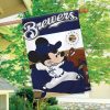 Milwaukee Brewers Mickey House Flag