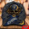 Milwaukee Brewers Skull Custom Name Classic Cap