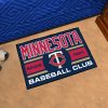 Minnesota Twins Full Team Logo Rubber Doormat