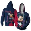 Atlanta Braves Mickey Zip Up Hoodie