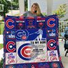 Chicago Cubs Quilt Blanket V5