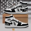 Chicago White Sox Custom Name Number Air Jordan 1 High Sneakers