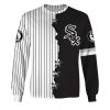 Chicago White Sox Custom Name Number Mix Jersey Sweatshirt