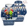 Houston Astros Baby Groot And Grinch Pullover Hoodie