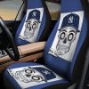 New York Yankees Skull Wearing Hat Car Seat Covers