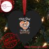 San Francisco Giants This Girl Loves Heart Shaped Ornament
