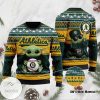 Oakland Athletics Grogu Baby Yoda Hug Logo Sweater