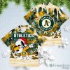 Oakland Athletics Snoopy Dabbing Hawaiian Shirt