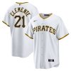 Pittsburgh Pirates Roberto Clemente Nike White Home MLB Replica Jersey