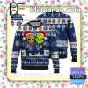 San Diego Padres Baby Groot And Grinch Ugly Christmas Sweater