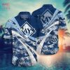 Tampa Bay Rays Tropical Flower Pattern Hawaiian Shirt