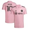 Inter Miami CF Lionel Messi Adidas Pink 2023 The Heart Beat Kit MLS Replica Jersey