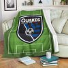 San Jose Earthquakes Fleece Blanket