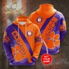 Clemson Tigers Custom Name Pullover Hoodie V7