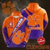 Clemson Tigers Custom Name Pullover Hoodie V8