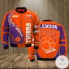 Clemson Tigers Fire Ball Bomber Jacket