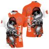 Clemson Tigers Jack Skellington And Zero Polo Shirt