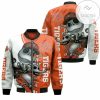 Clemson Tigers Jack Skellington And Zero Style Bomber Jacket