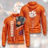 Clemson Tigers Orange Zip Up Hoodie