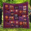 Clemson Tigers Quilt Blanket V5