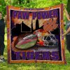 Clemson Tigers Quilt Blanket V7