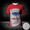 Florida Atlantic Owls Custom Text Number Curve Style Sport T-Shirt