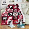 Georgia Bulldogs Fleece Blanket V2