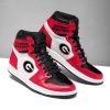 Georgia Bulldogs Red Air Jordan 1 High Sneakers