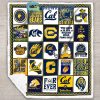 California Golden Bears Collection Fleece Blanket