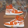 Clemson Tigers Custom Name Air Jordan 1 High Sneakers