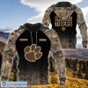 Clemson Tigers Custom Name Hunting Camo Style Pullover Hoodie