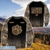Clemson Tigers Custom Name Hunting Camo Style Sweatshirt