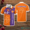 Clemson Tigers Heartbeat Polo Shirt