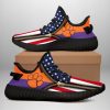 Clemson Tigers Zip US Flag Yeezy Boost Sneakers
