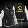 Iowa Hawkeyes Black Baseball Jacket