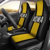 Iowa Hawkeyes Black Gold Car Seat Covers